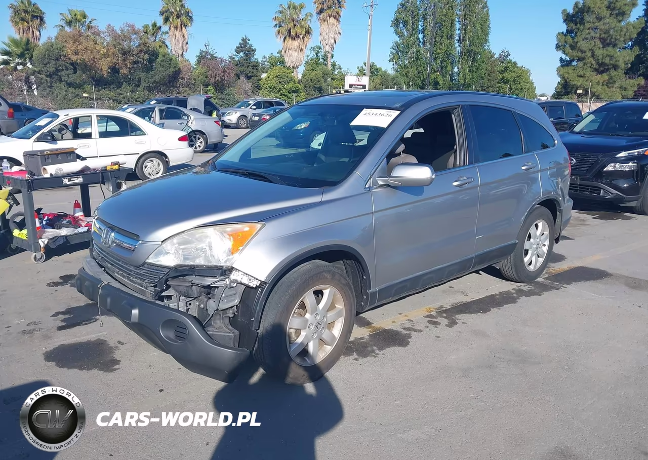 2007 Honda Cr-V Ex-L VIN:JHLRE487X7C101544 - 2