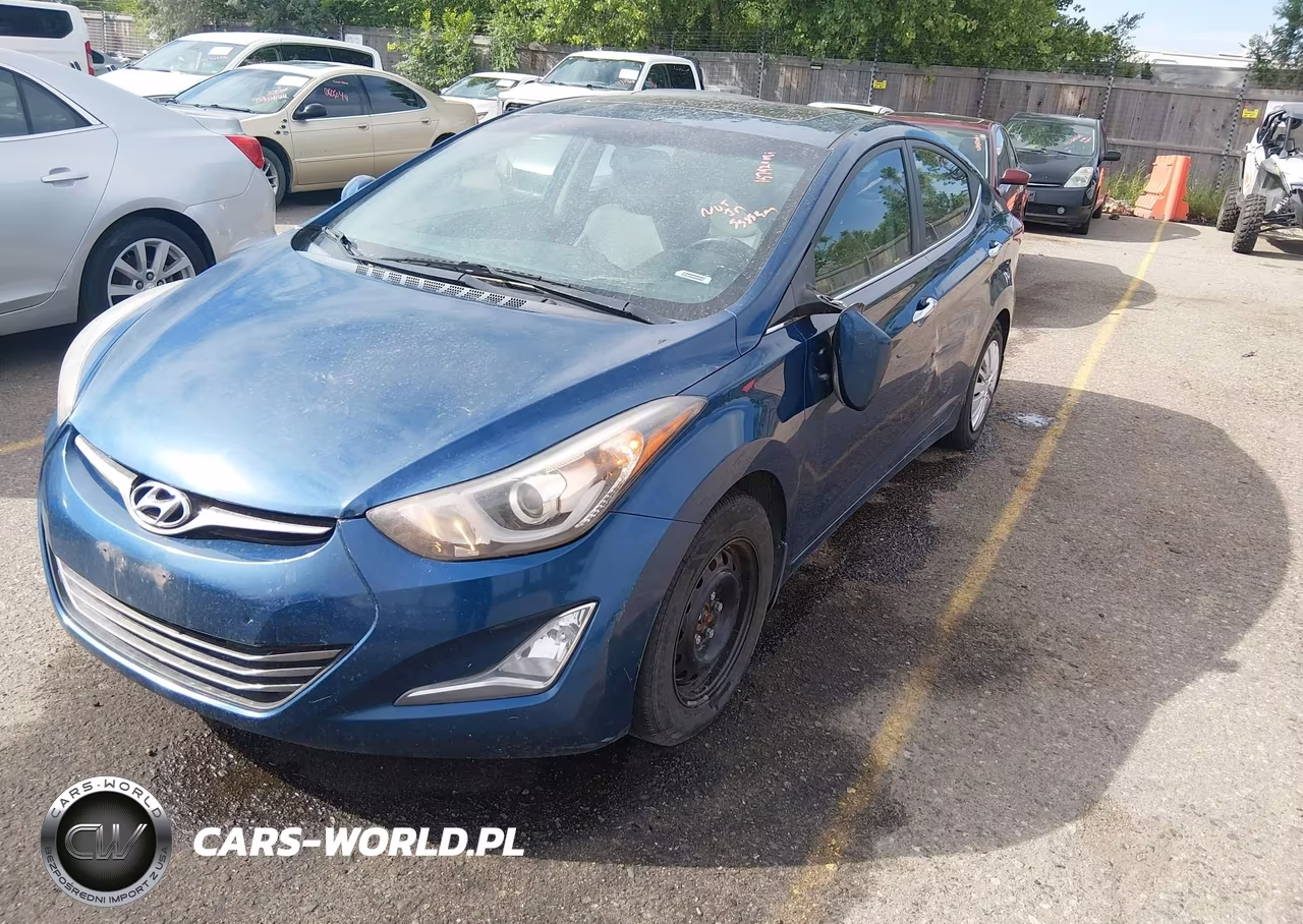2014 Hyundai Elantra Limited VIN:KMHDH4AE8EU106574 - 2