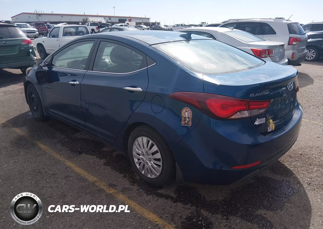 2014 Hyundai Elantra Limited VIN:KMHDH4AE8EU106574 - 3