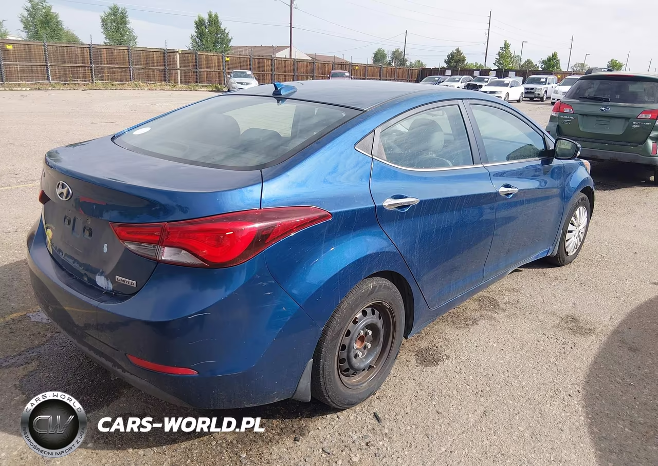 2014 Hyundai Elantra Limited VIN:KMHDH4AE8EU106574 - 4