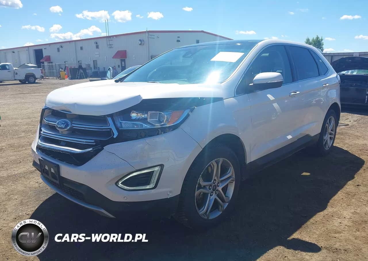 2015 Ford Edge Titanium VIN:2FMPK4K81FBB28298 - 2