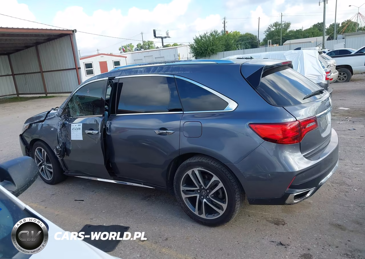 2017 Acura Mdx Advance Entertainment Pkgs VIN:5FRYD4H95HB010665 - 14
