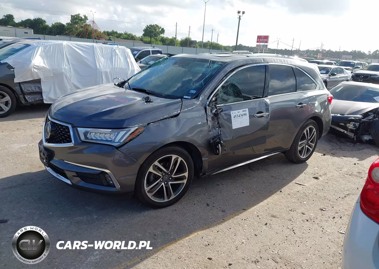 2017 Acura Mdx Advance Entertainment Pkgs VIN:5FRYD4H95HB010665 - 2