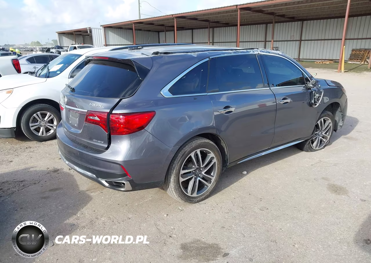 2017 Acura Mdx Advance Entertainment Pkgs VIN:5FRYD4H95HB010665 - 4