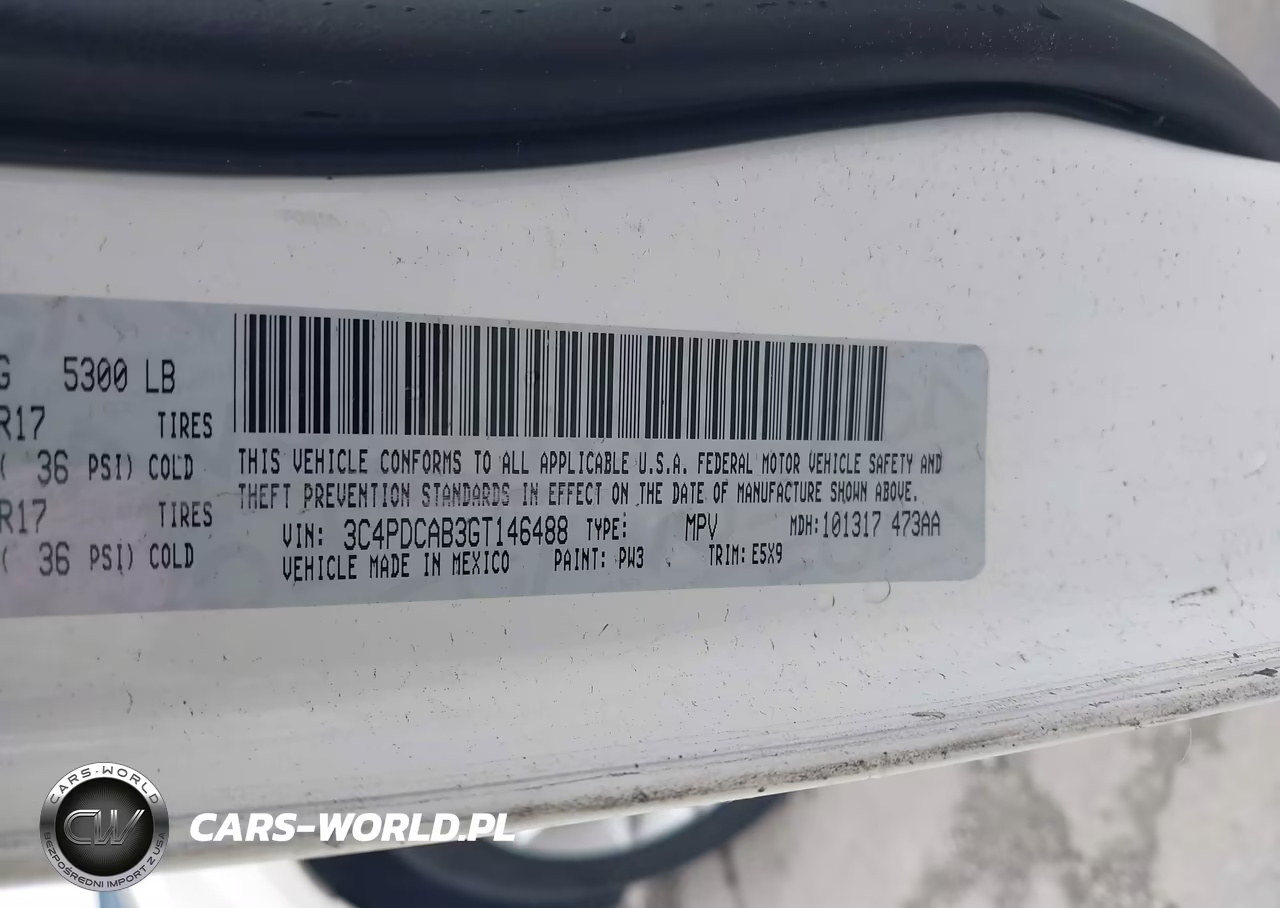 2017 Dodge Journey Sxt VIN:3C4PDCBG2HT518592 - 9
