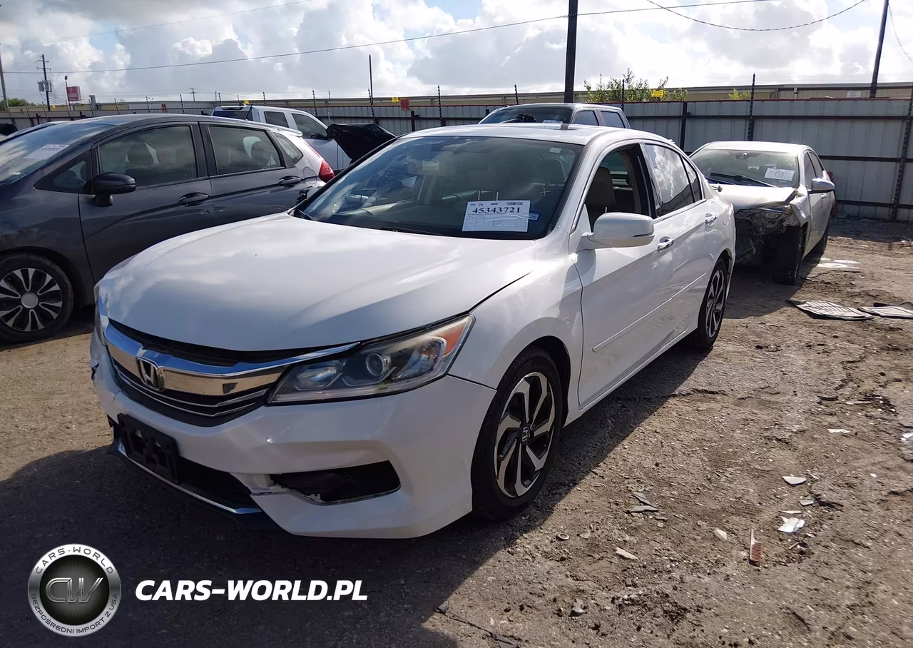 2016 Honda Accord Ex-L V-6 VIN:1HGCR3F83GA030844 - 2