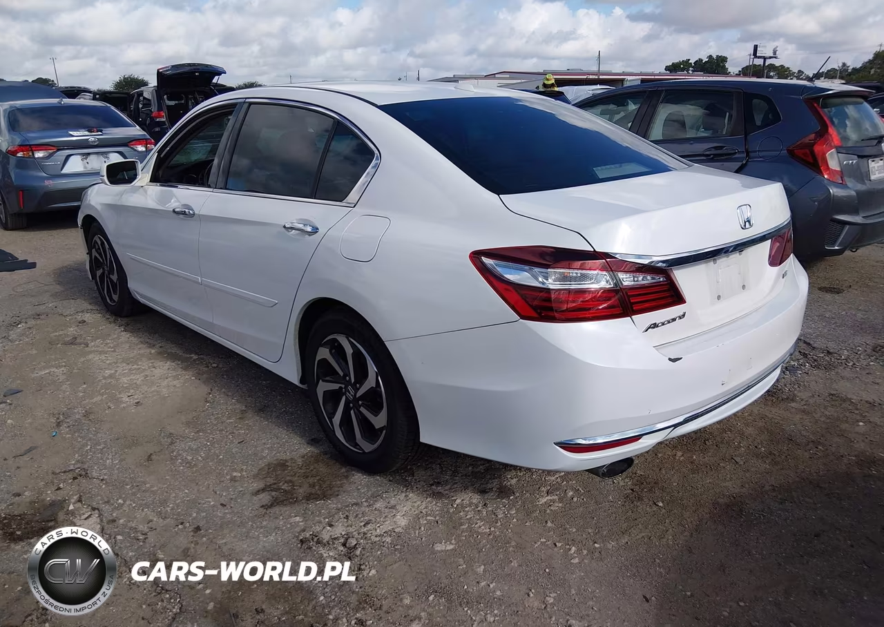 2016 Honda Accord Ex-L V-6 VIN:1HGCR3F83GA030844 - 3