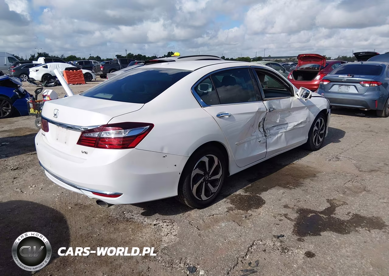 2016 Honda Accord Ex-L V-6 VIN:1HGCR3F83GA030844 - 4