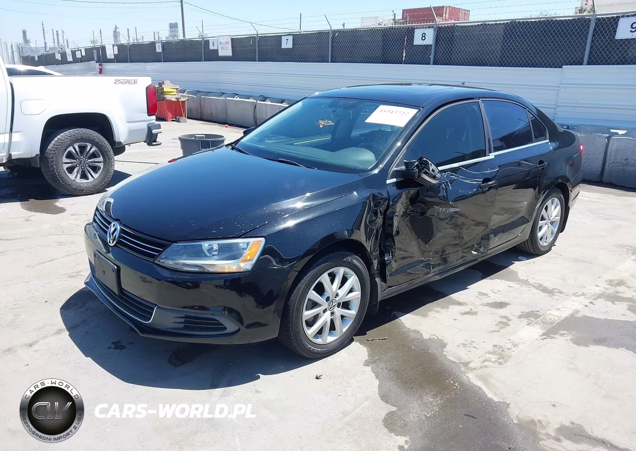 2014 Volkswagen Jetta 1.8T Se VIN:3VWD17AJ6EM355402 - 2