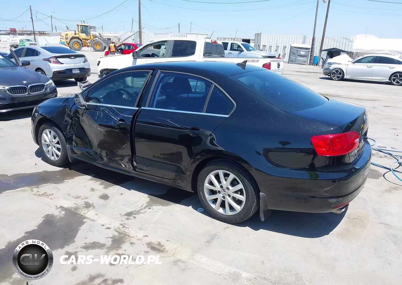2014 Volkswagen Jetta 1.8T Se VIN:3VWD17AJ6EM355402 - 3
