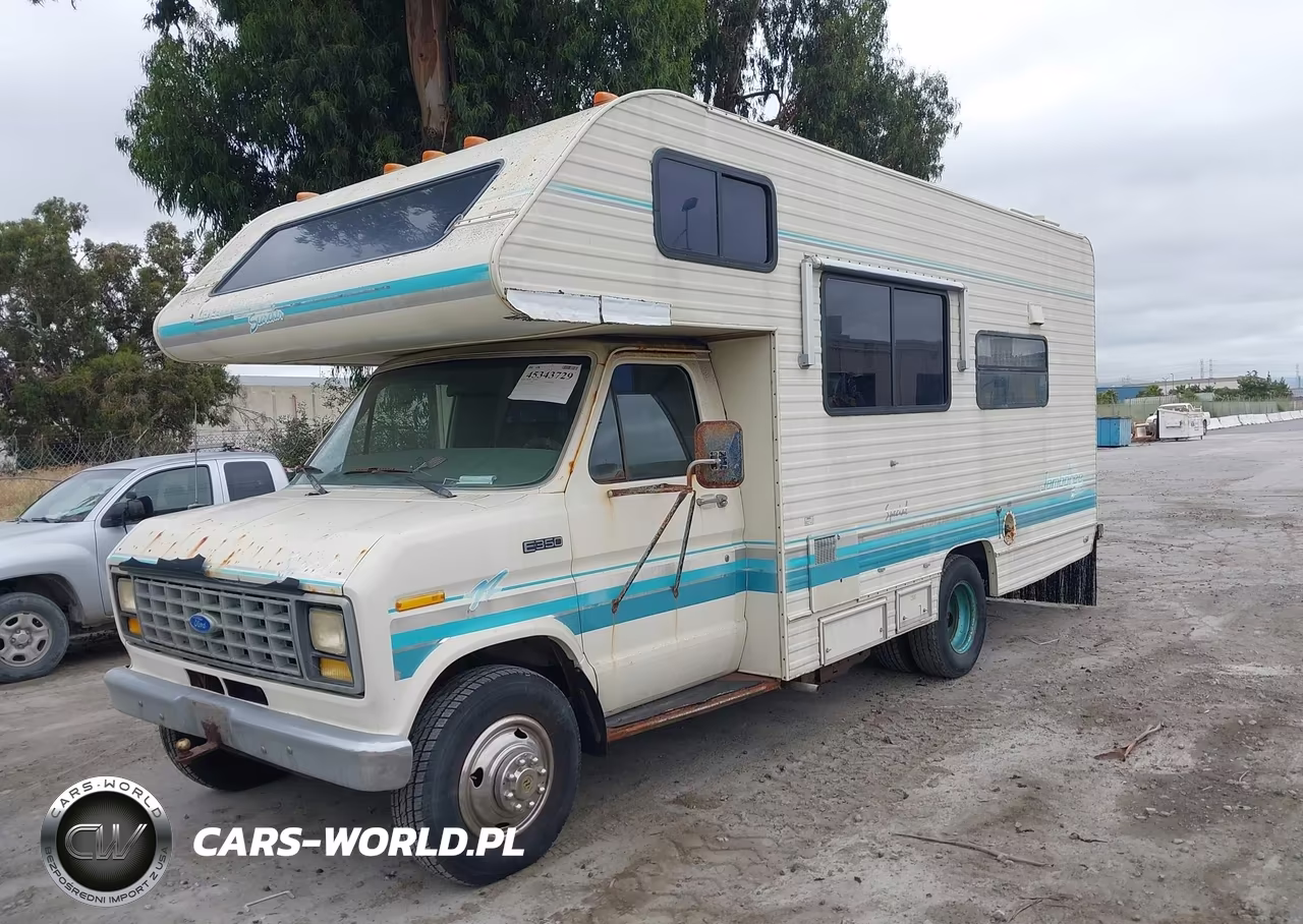 1991 Ford Econoline E350 Cutaway Van VIN:1FDKE30G3MHB14599 - 2