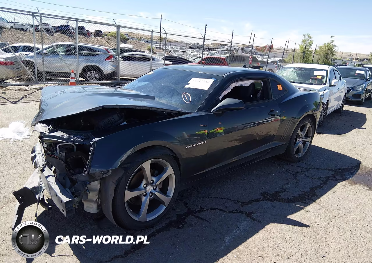 2014 Chevrolet Camaro 2Lt VIN:2G1FC1E36E9222431 - 2