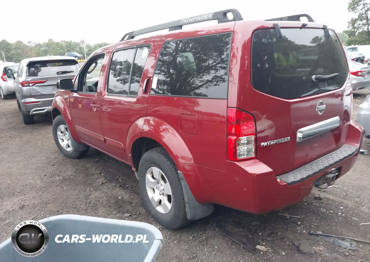 2006 Nissan Pathfinder S VIN:5N1AR18W96C652644 - 3