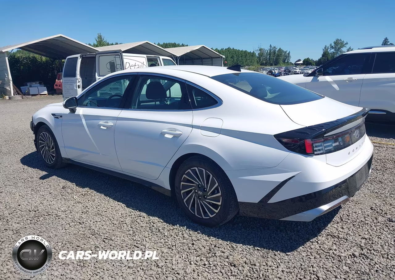 2025 Hyundai Sonata Hybrid Sel VIN:KMHL34JJ1SA125651 - 3