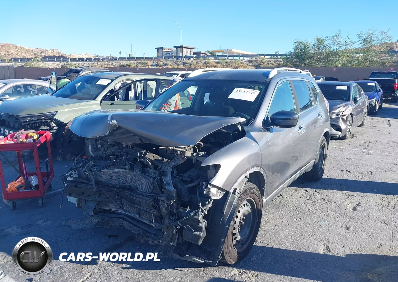 2016 Nissan Rogue S VIN:KNMAT2MT6GP733196 - 2
