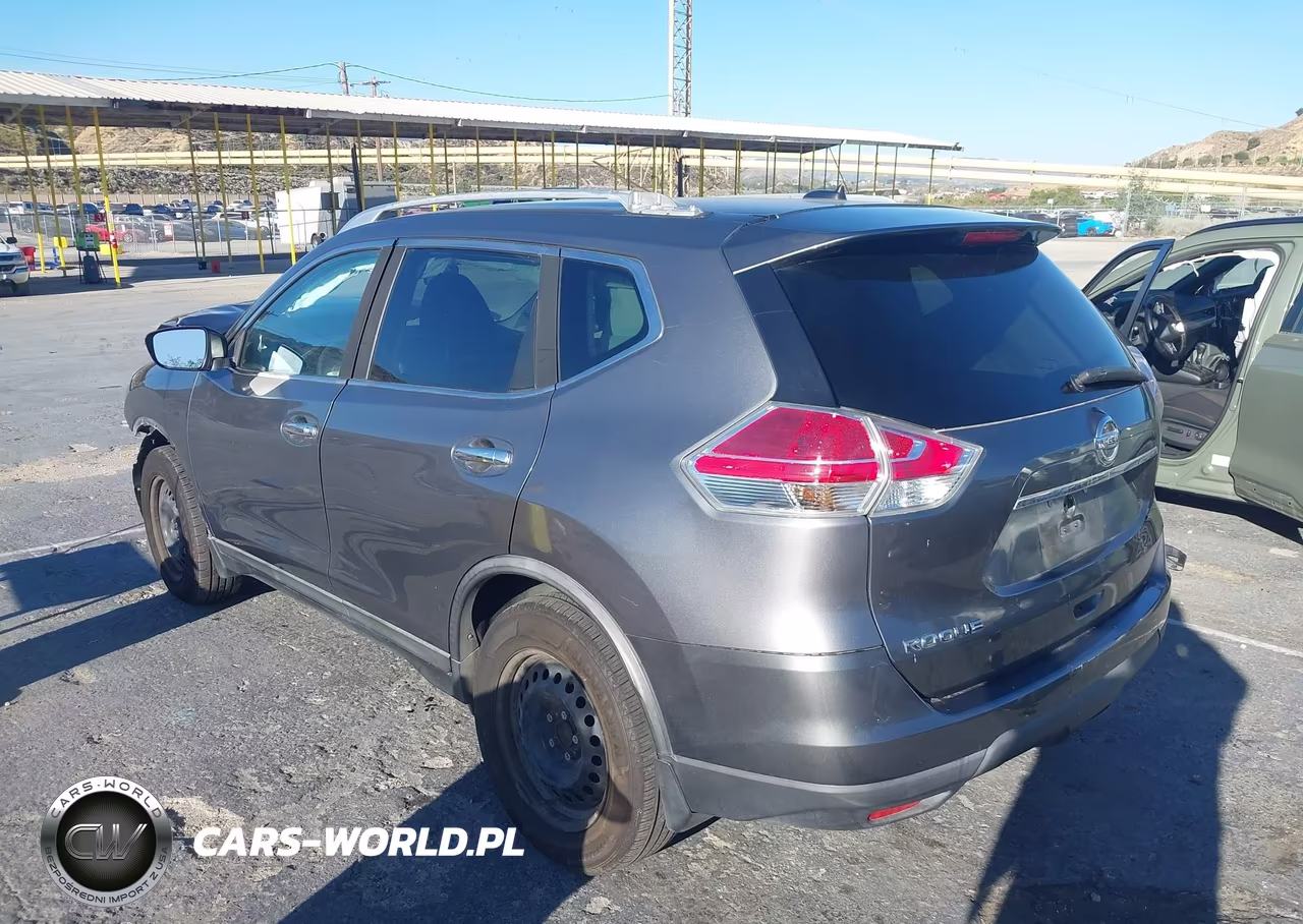 2016 Nissan Rogue S VIN:KNMAT2MT6GP733196 - 3