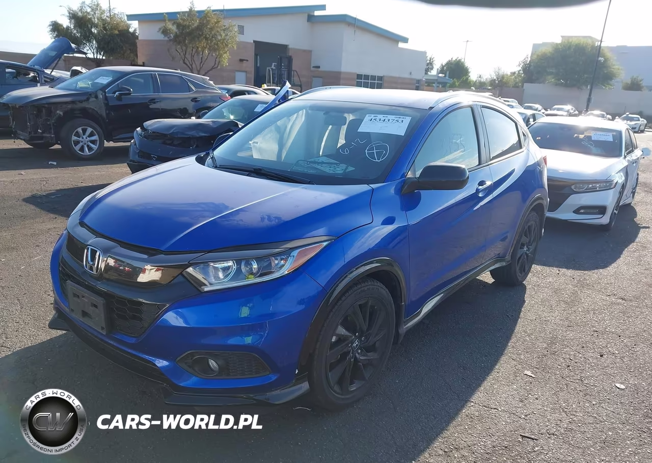 2022 Honda Hr-V 2Wd Sport VIN:3CZRU5H1XNM718594 - 2