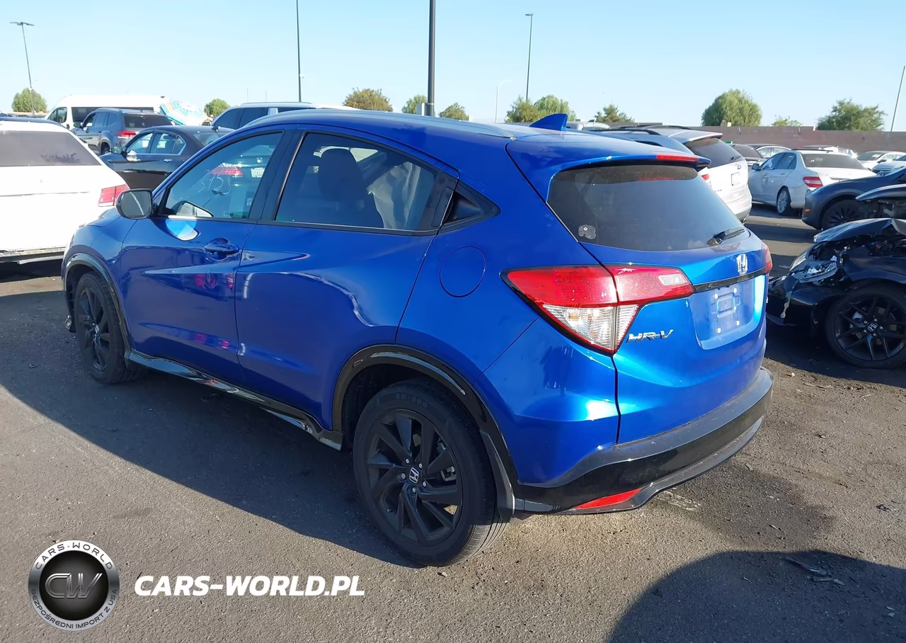 2022 Honda Hr-V 2Wd Sport VIN:3CZRU5H1XNM718594 - 3