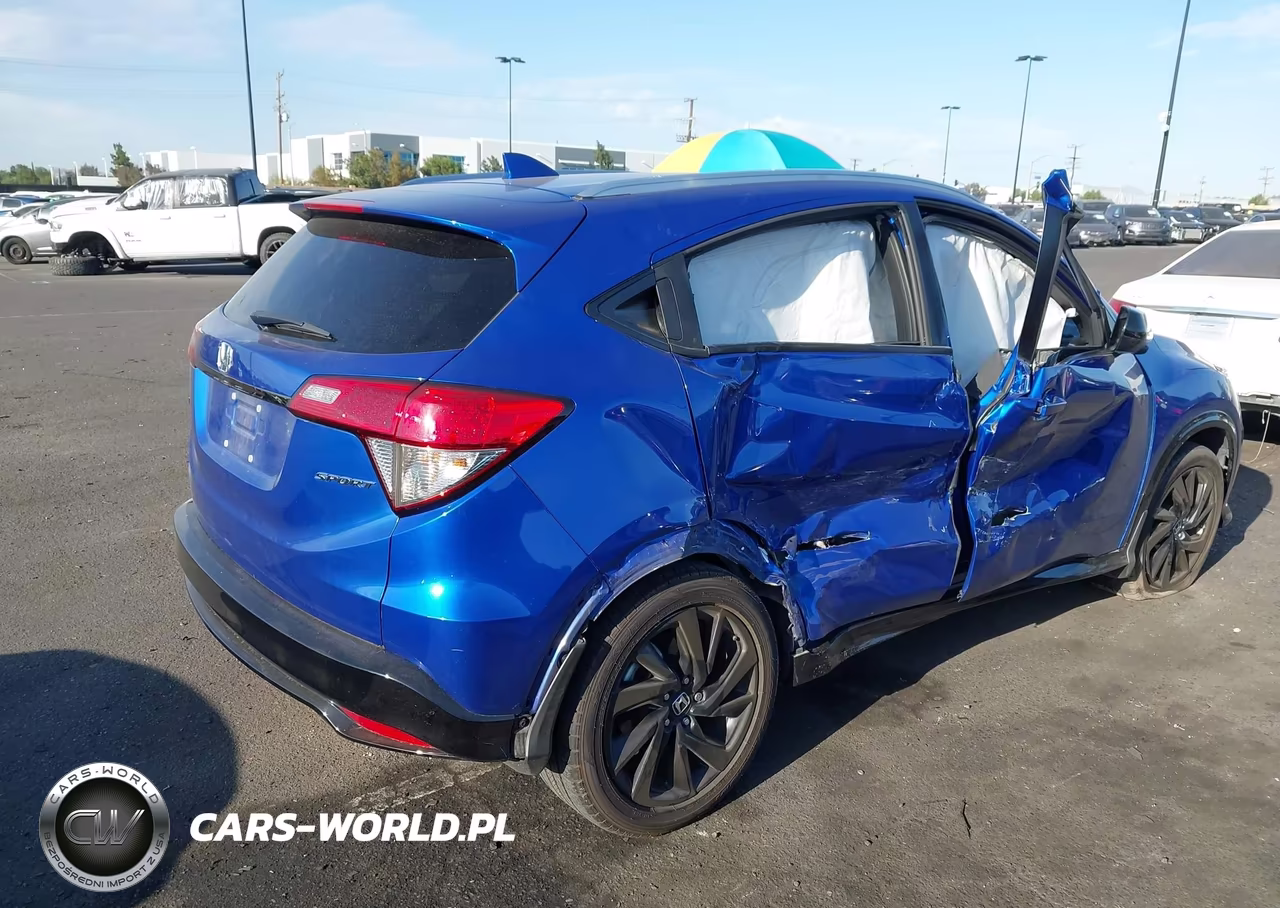 2022 Honda Hr-V 2Wd Sport VIN:3CZRU5H1XNM718594 - 4