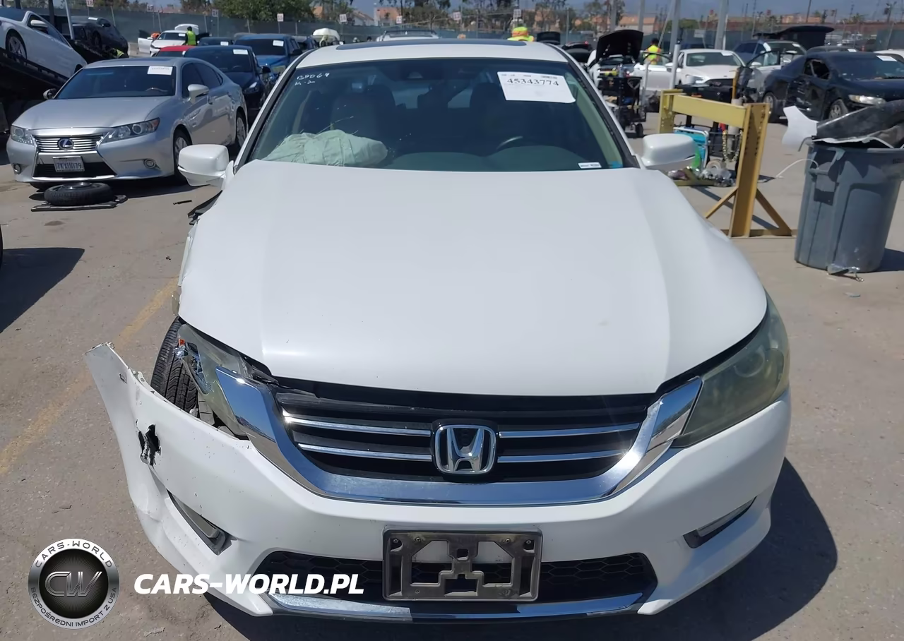 2014 Honda Accord Ex-L V-6 VIN:1HGCR3F80EA025100 - 12