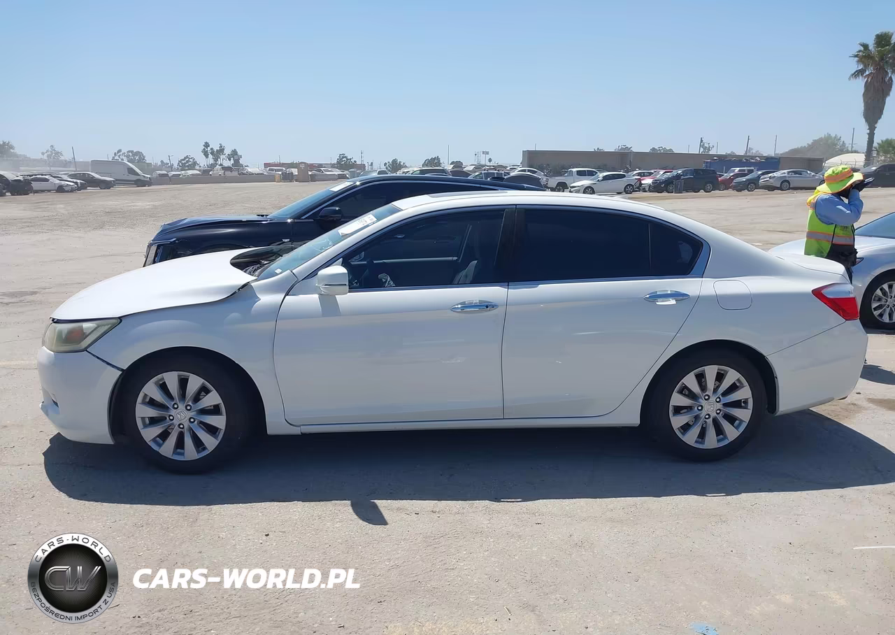 2014 Honda Accord Ex-L V-6 VIN:1HGCR3F80EA025100 - 14