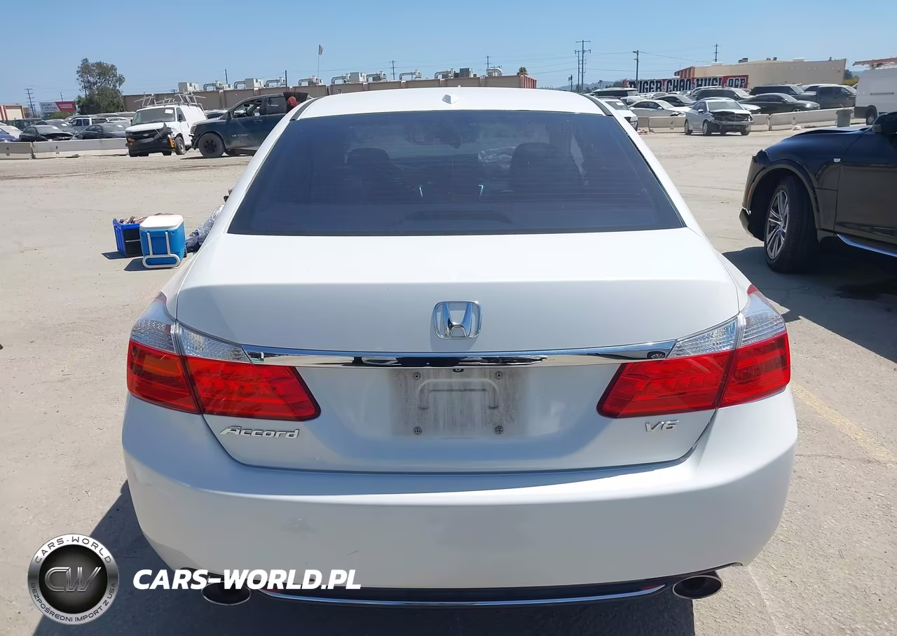 2014 Honda Accord Ex-L V-6 VIN:1HGCR3F80EA025100 - 16