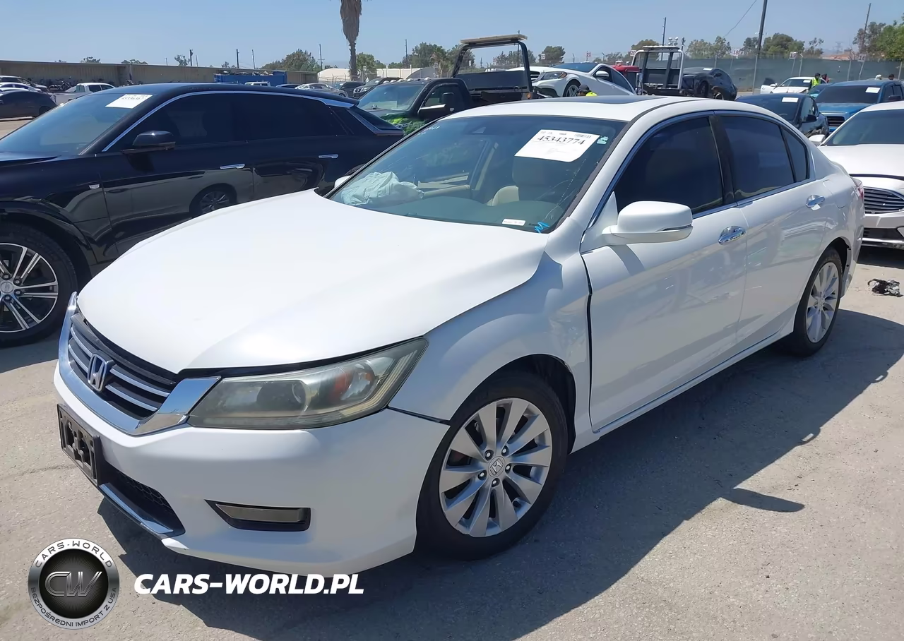 2014 Honda Accord Ex-L V-6 VIN:1HGCR3F80EA025100 - 2