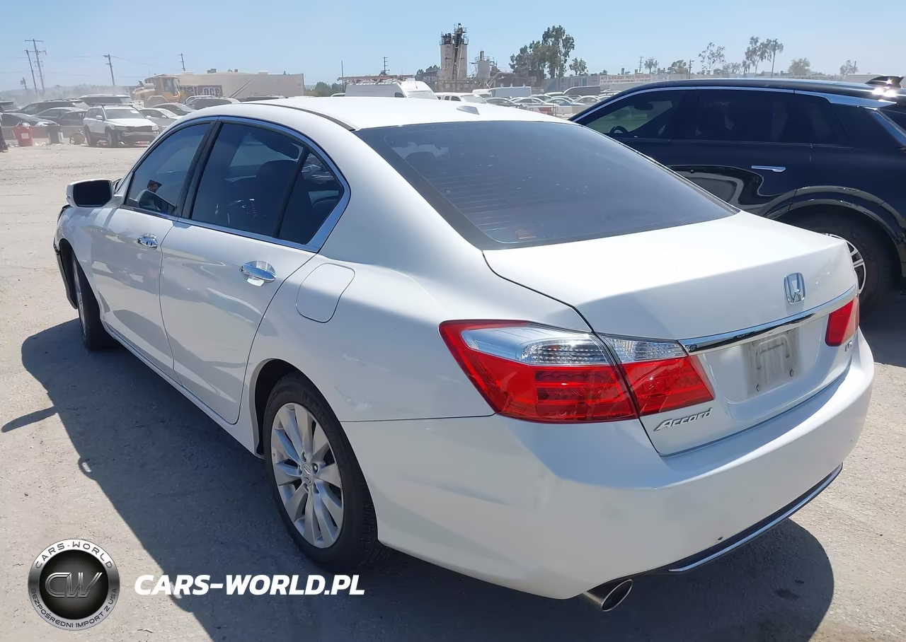2014 Honda Accord Ex-L V-6 VIN:1HGCR3F80EA025100 - 3