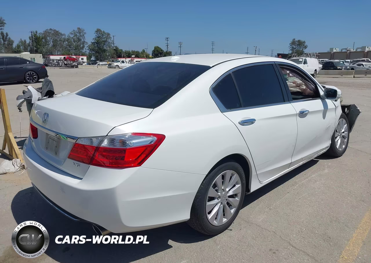 2014 Honda Accord Ex-L V-6 VIN:1HGCR3F80EA025100 - 4