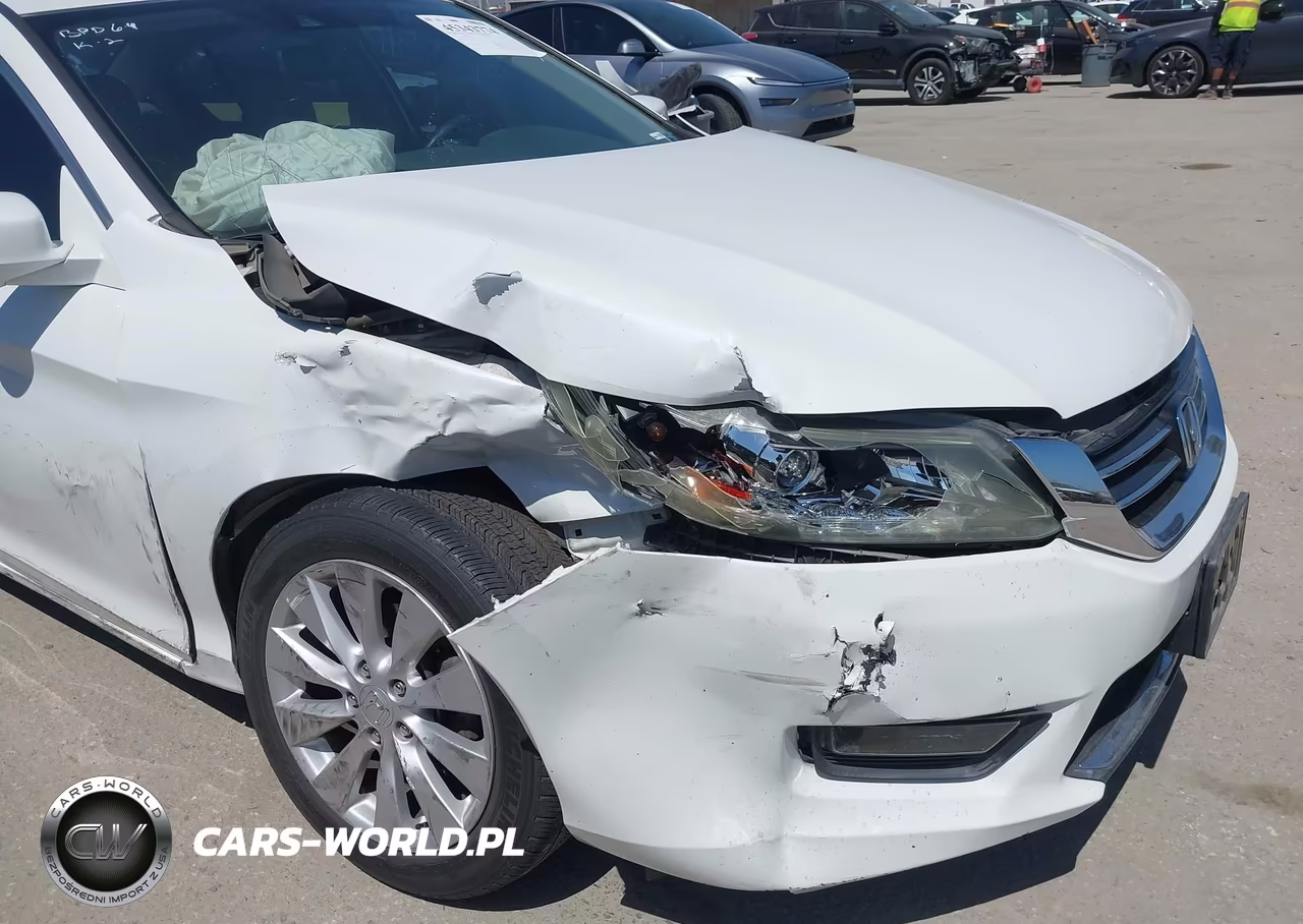 2014 Honda Accord Ex-L V-6 VIN:1HGCR3F80EA025100 - 6