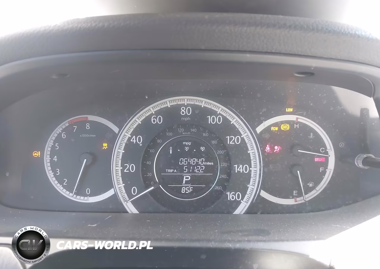 2014 Honda Accord Ex-L V-6 VIN:1HGCR3F80EA025100 - 7