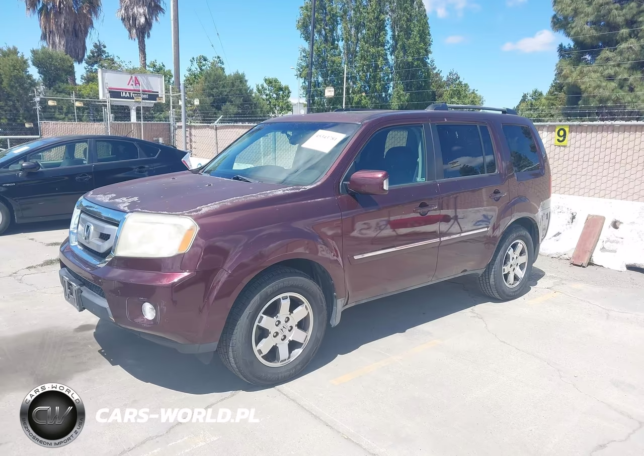 2009 Honda Pilot Touring VIN:5FNYF48909B016936 - 2