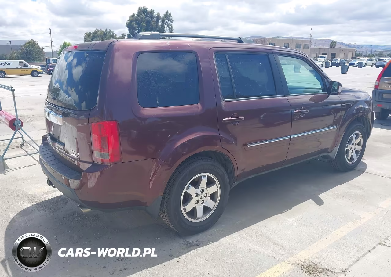 2009 Honda Pilot Touring VIN:5FNYF48909B016936 - 4