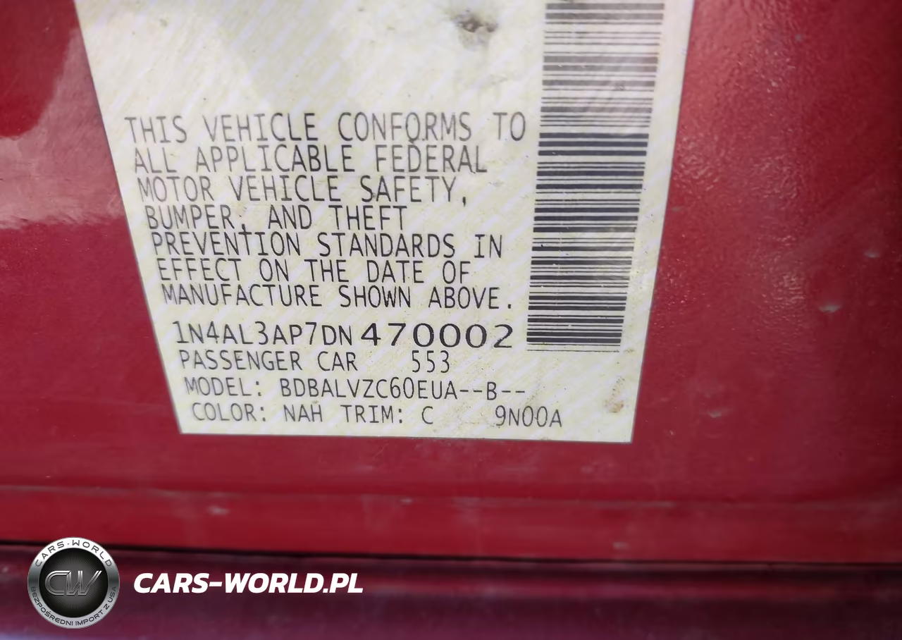 2013 Nissan Altima 2.5 Sl VIN:1N4AL3AP7DN470002 - 9