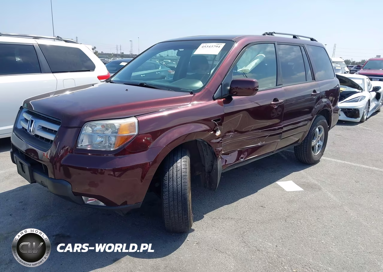 2008 Honda Pilot Se VIN:5FNYF28388B023115 - 2