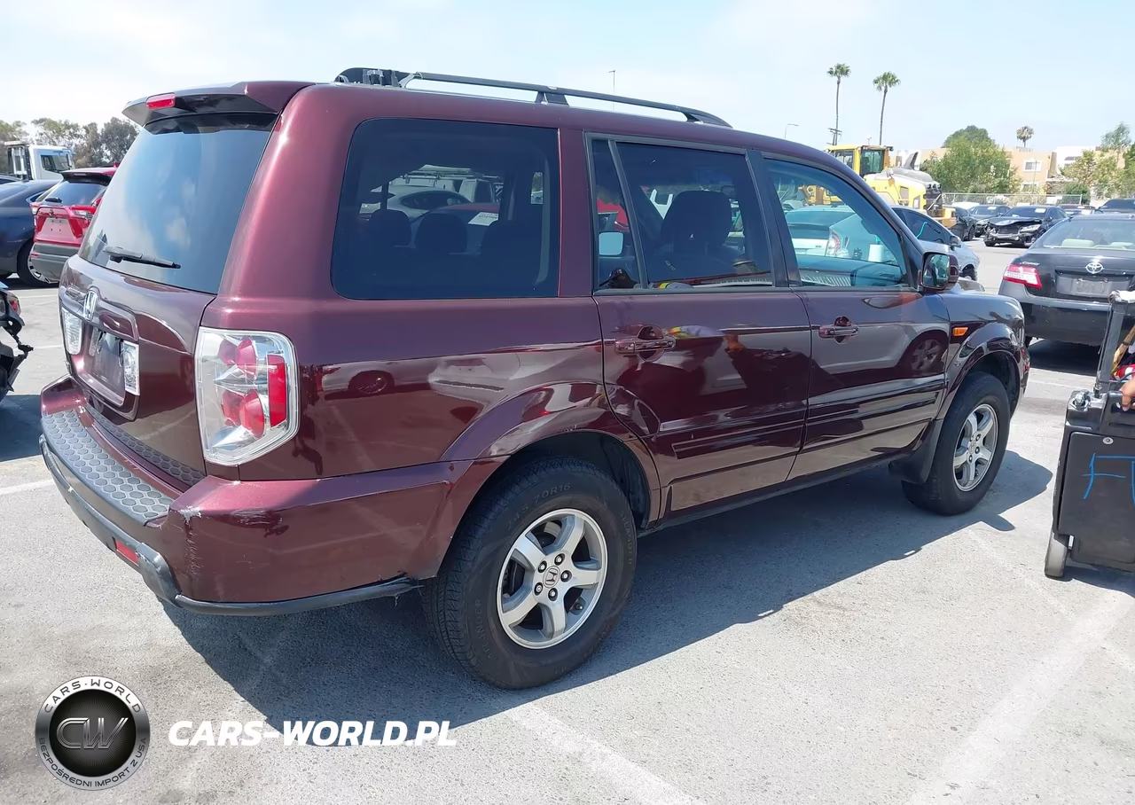 2008 Honda Pilot Se VIN:5FNYF28388B023115 - 4