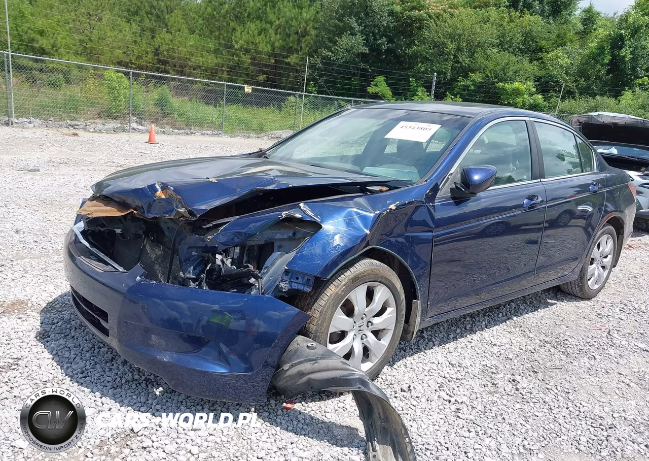 2009 Honda Accord 2.4 Ex-L VIN:1HGCP26849A075780 - 2