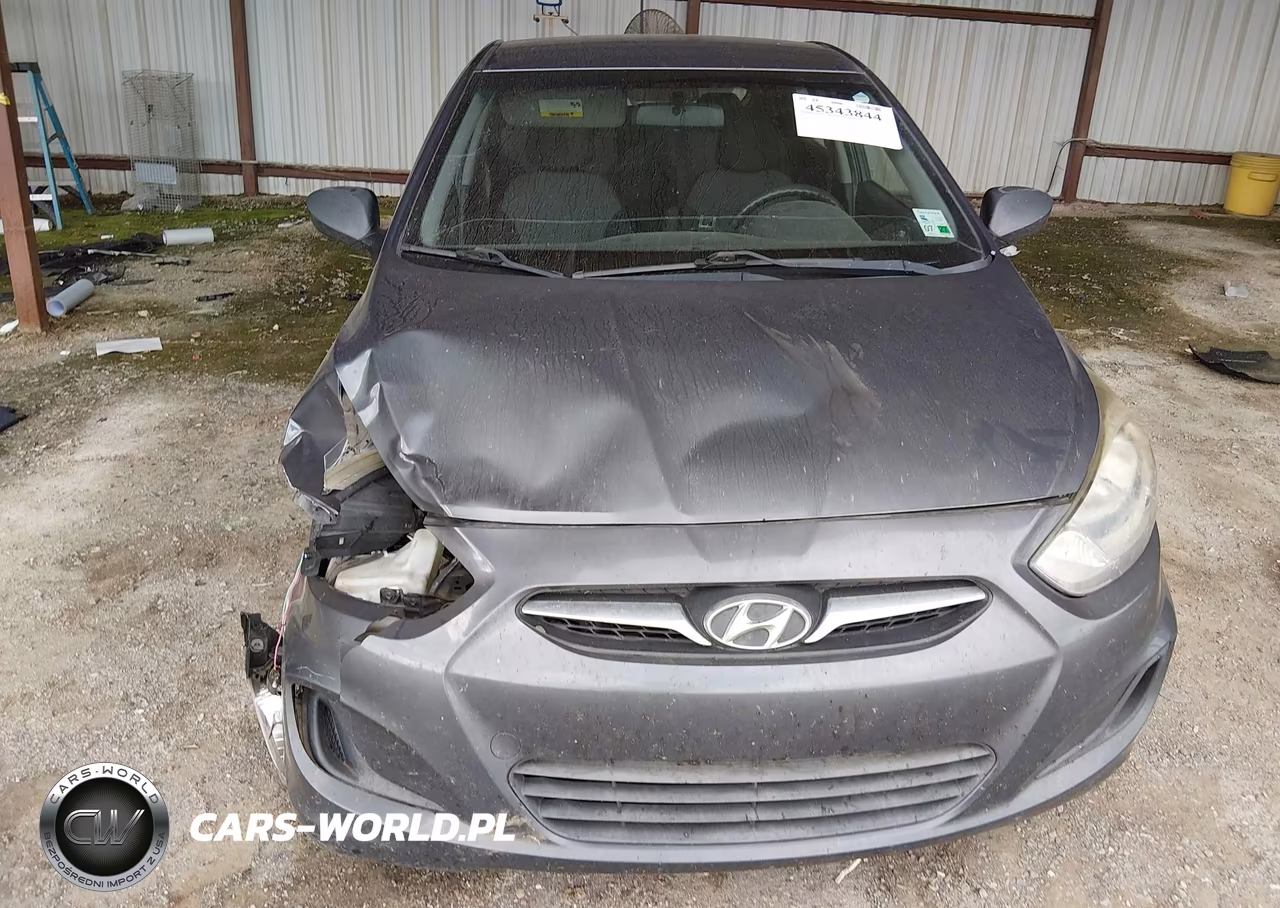 2012 Hyundai Accent Gs VIN:KMHCT5AE7CU032190 - 10