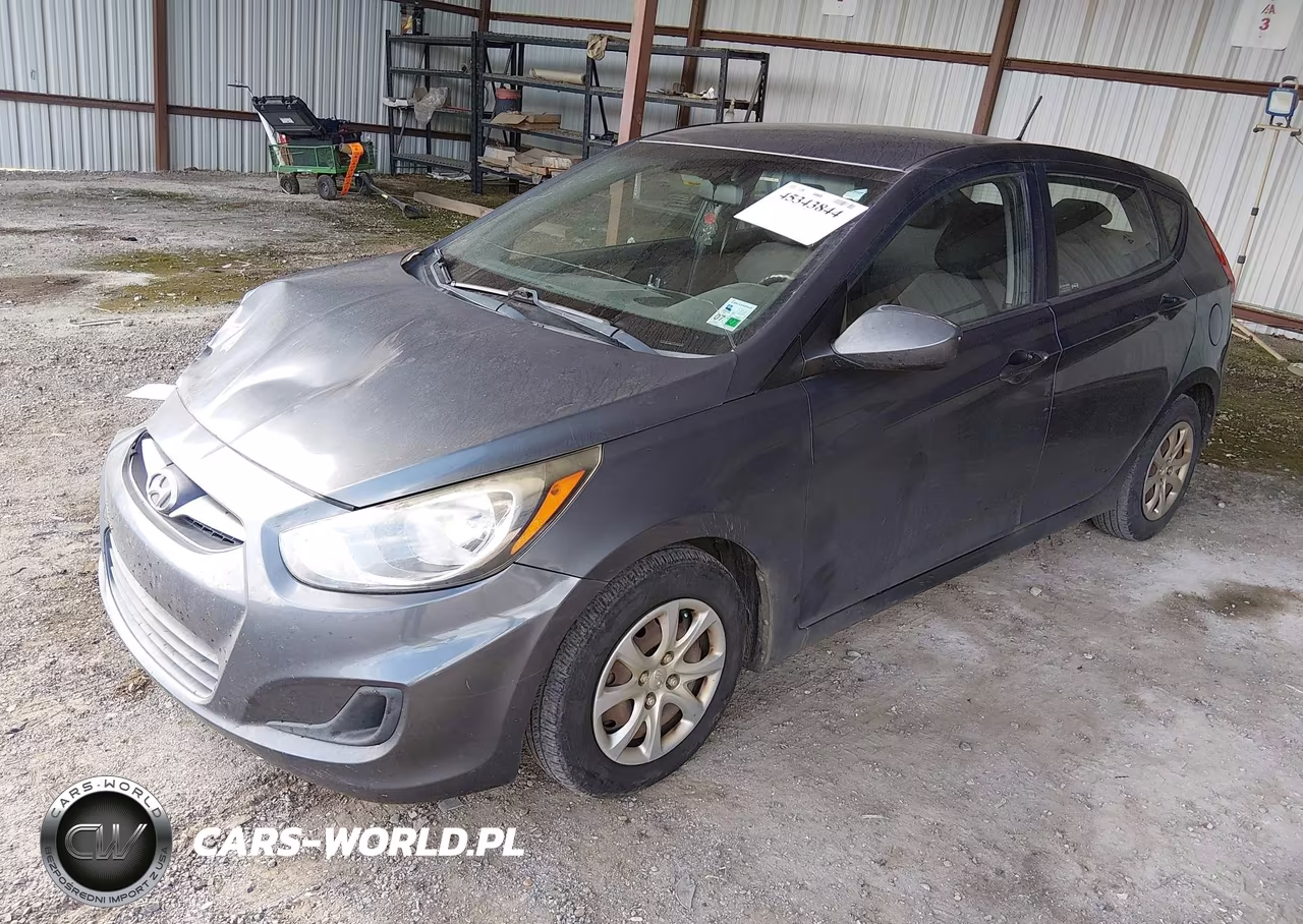 2012 Hyundai Accent Gs VIN:KMHCT5AE7CU032190 - 2