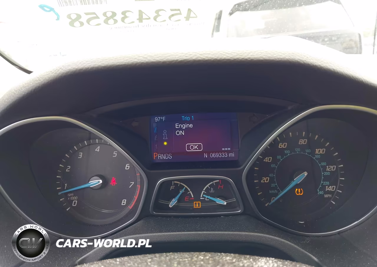 2014 Ford Focus Se VIN:1FADP3K26EL455301 - 7