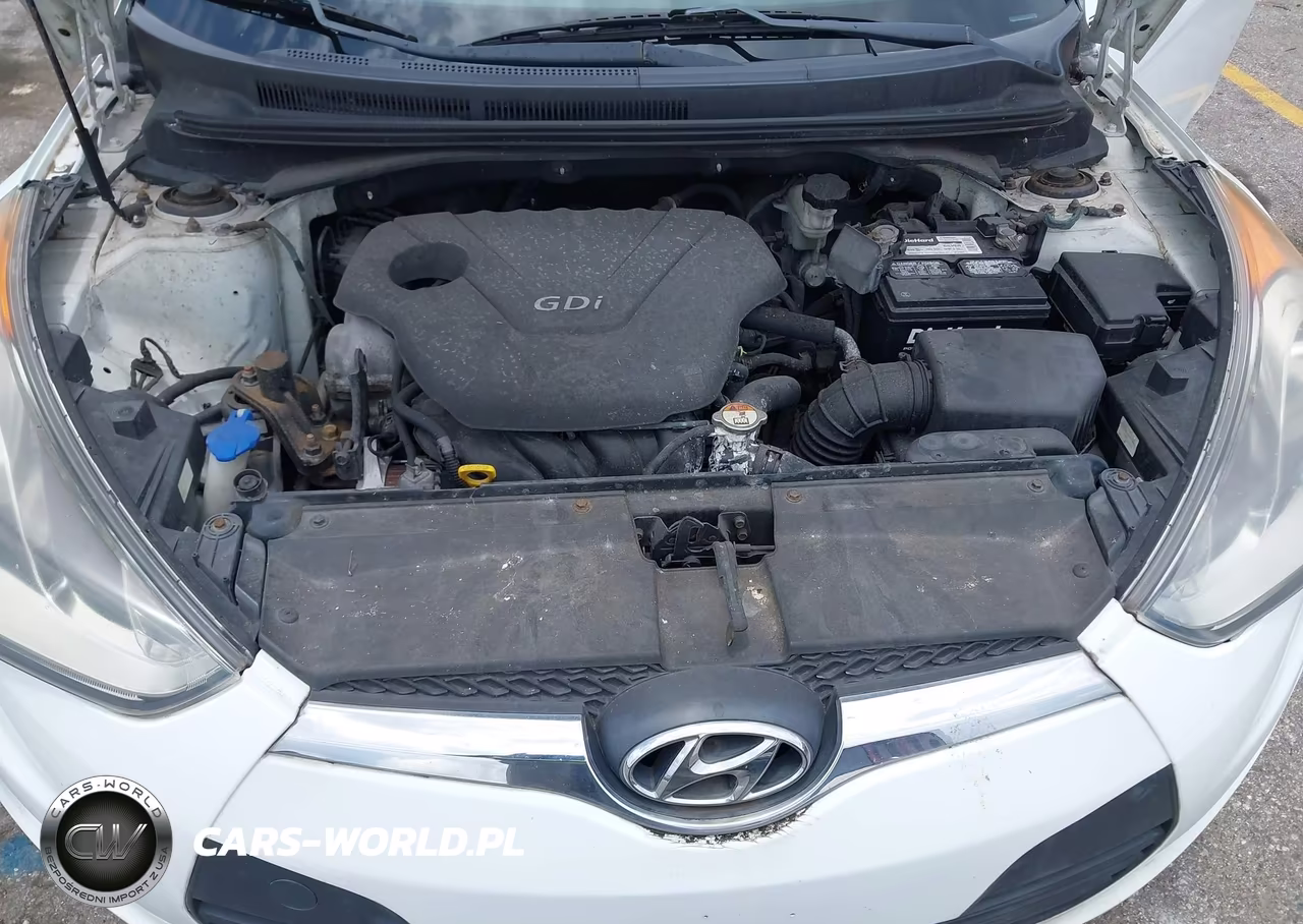 2012 Hyundai Veloster Base W-Gray VIN:KMHTC6ADXCU052169 - 10