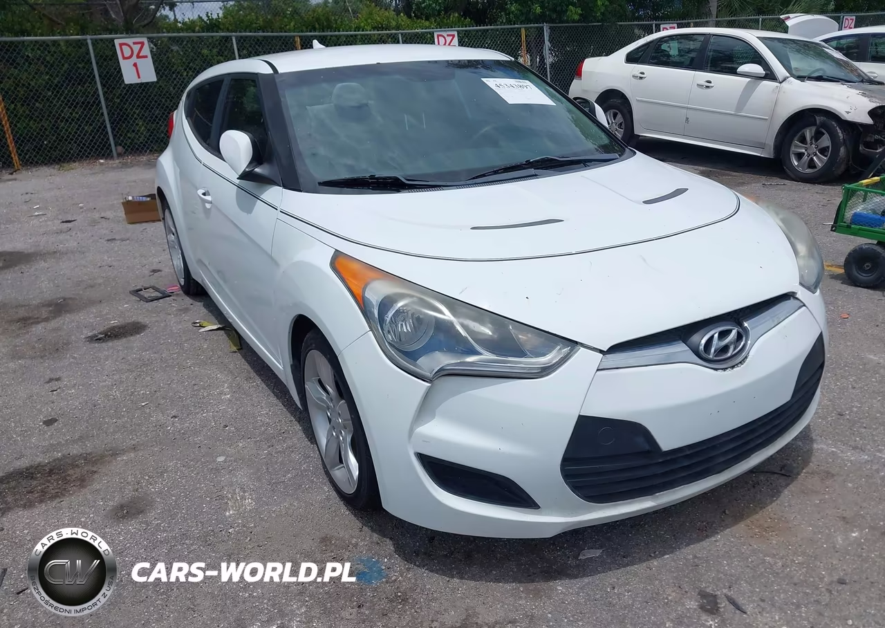 2012 Hyundai Veloster Base W-Gray VIN:KMHTC6ADXCU052169 - 6