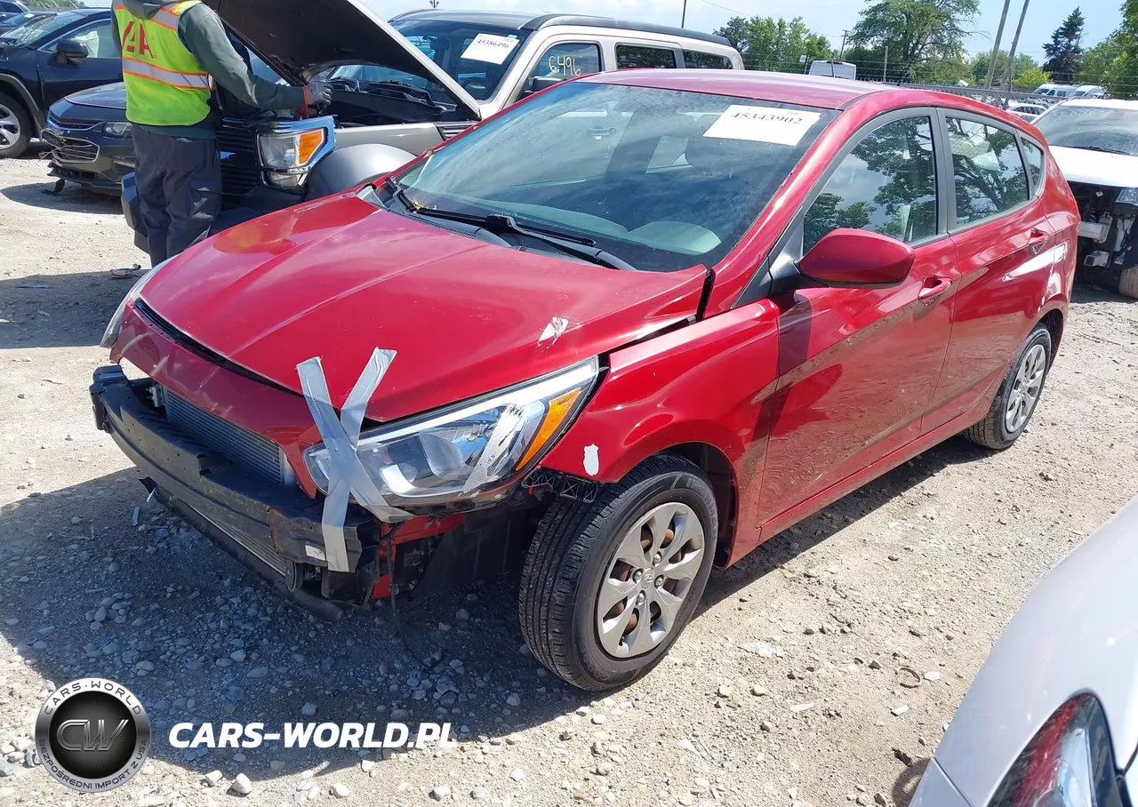 2017 Hyundai Accent Se VIN:KMHCT5AE7HU364489 - 2