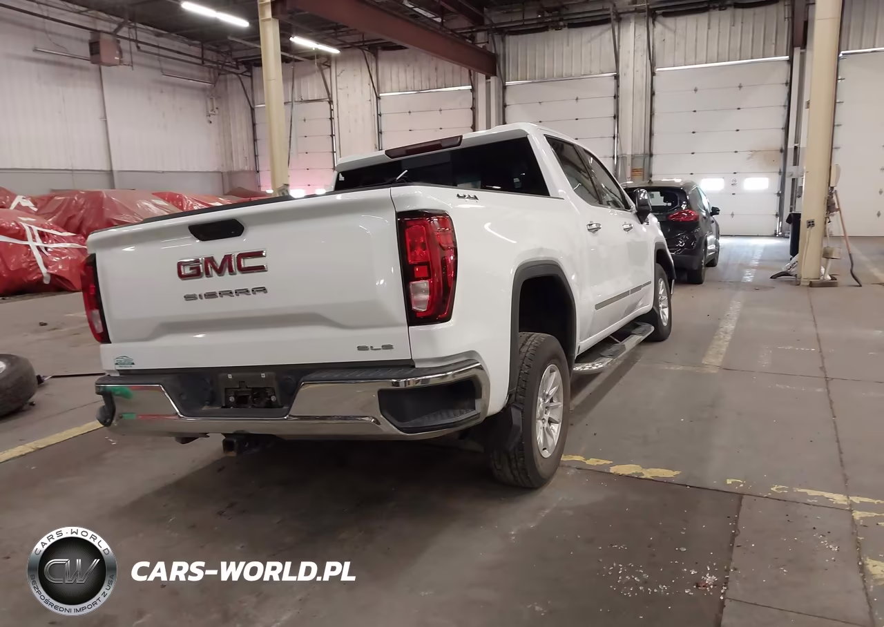 2020 GMC Sierra 1500 4Wd Short Box Sle VIN:1GTU9BED1LZ326484 - 4