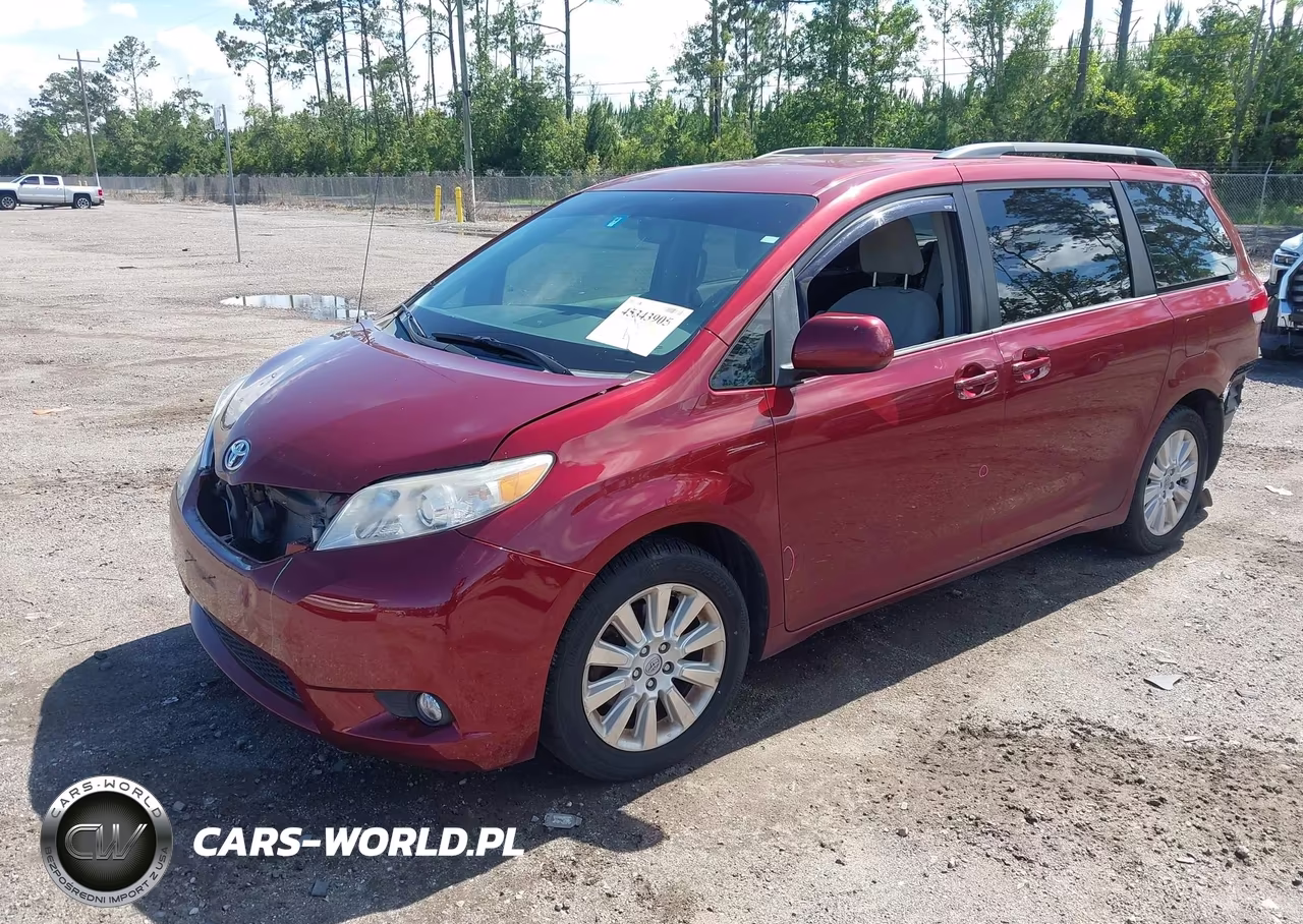 2014 Toyota Sienna Le 7 Passenger VIN:5TDJK3DC8ES091611 - 2