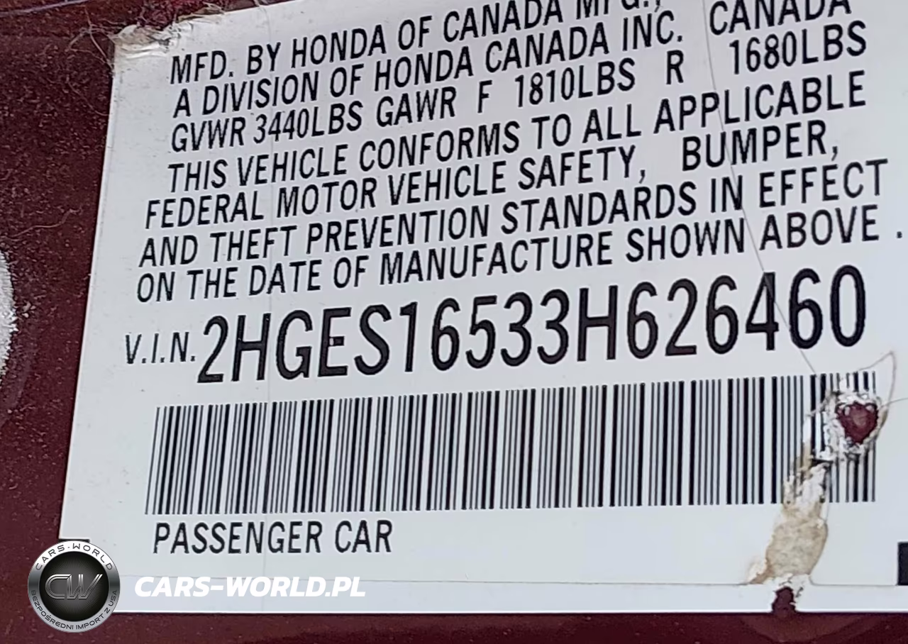 2003 Honda Civic Lx VIN:2HGES16533H626460 - 9