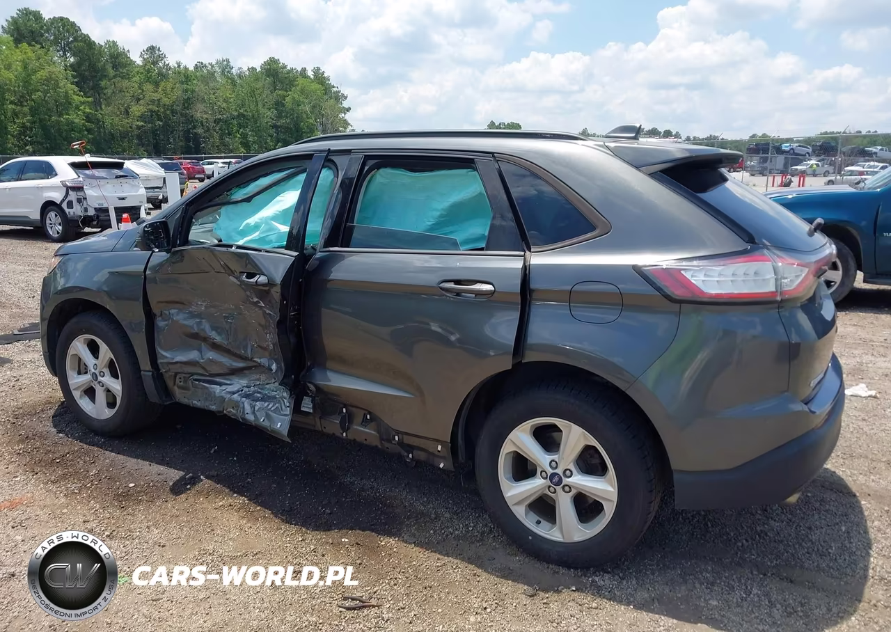 2017 Ford Edge Se VIN:2FMPK4G93HBC27242 - 3