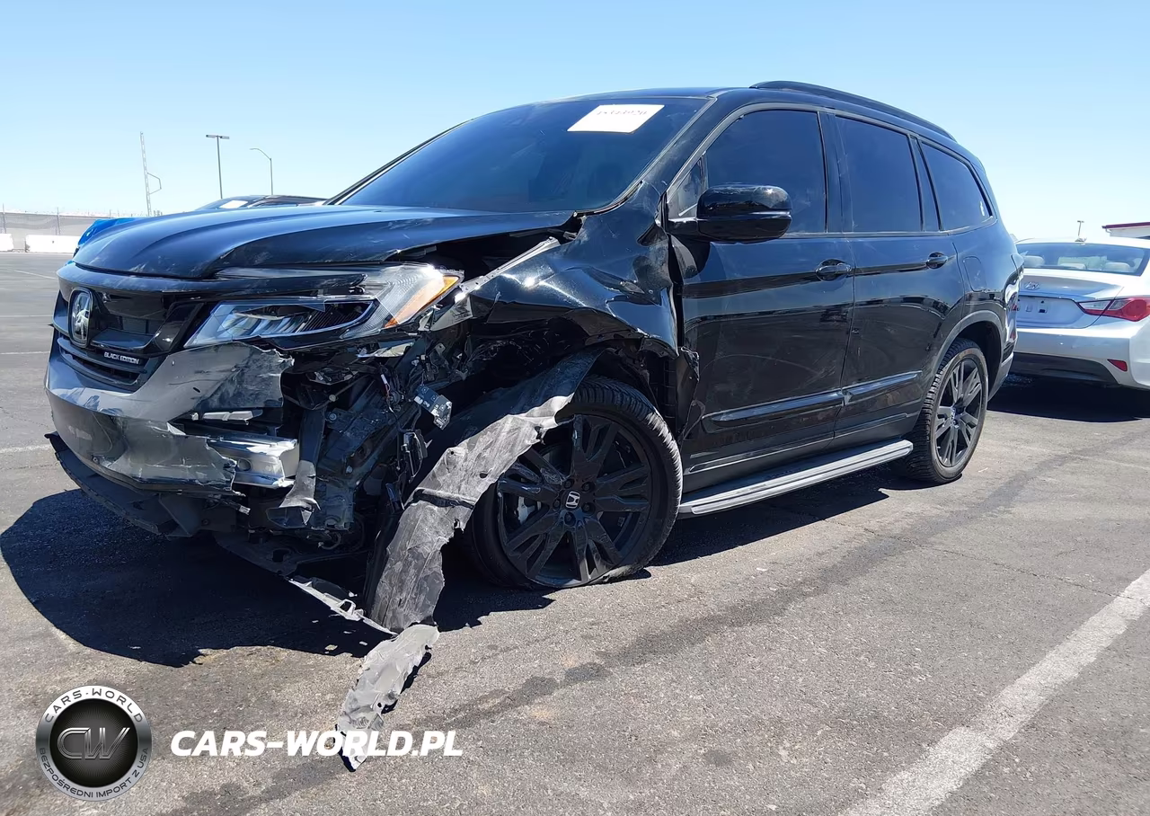 2021 Honda Pilot Awd Black Edition VIN:5FNYF6H74MB085597 - 2