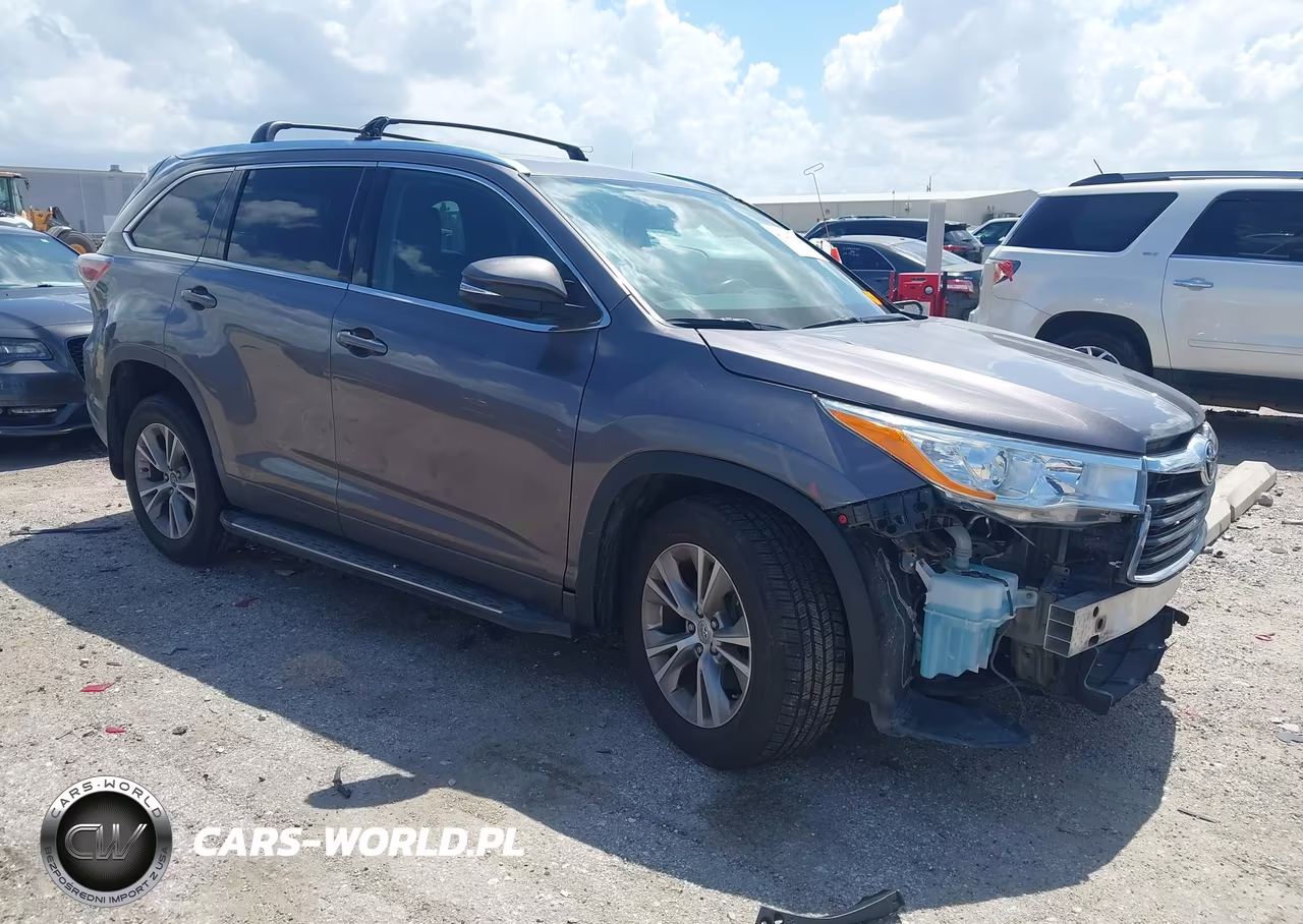 2015 Toyota Highlander Xle V6 – zdjęcie 1 z 17