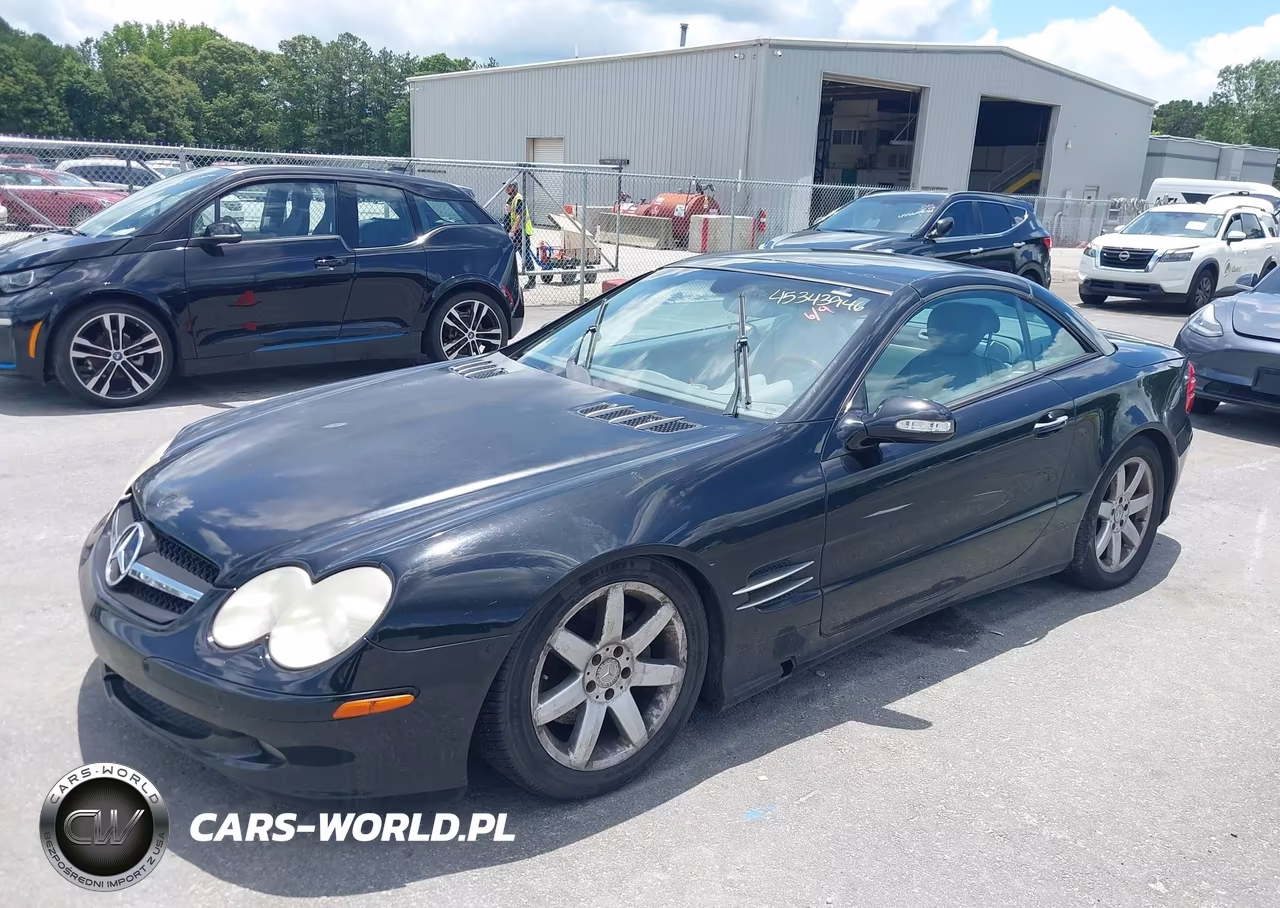 2003 Mercedes-Benz Sl 500 VIN:WDBSK75F13F021917 - 2